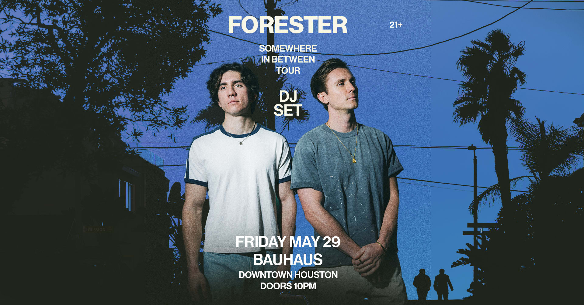 Forester | Somewhere In Between Tour Cover