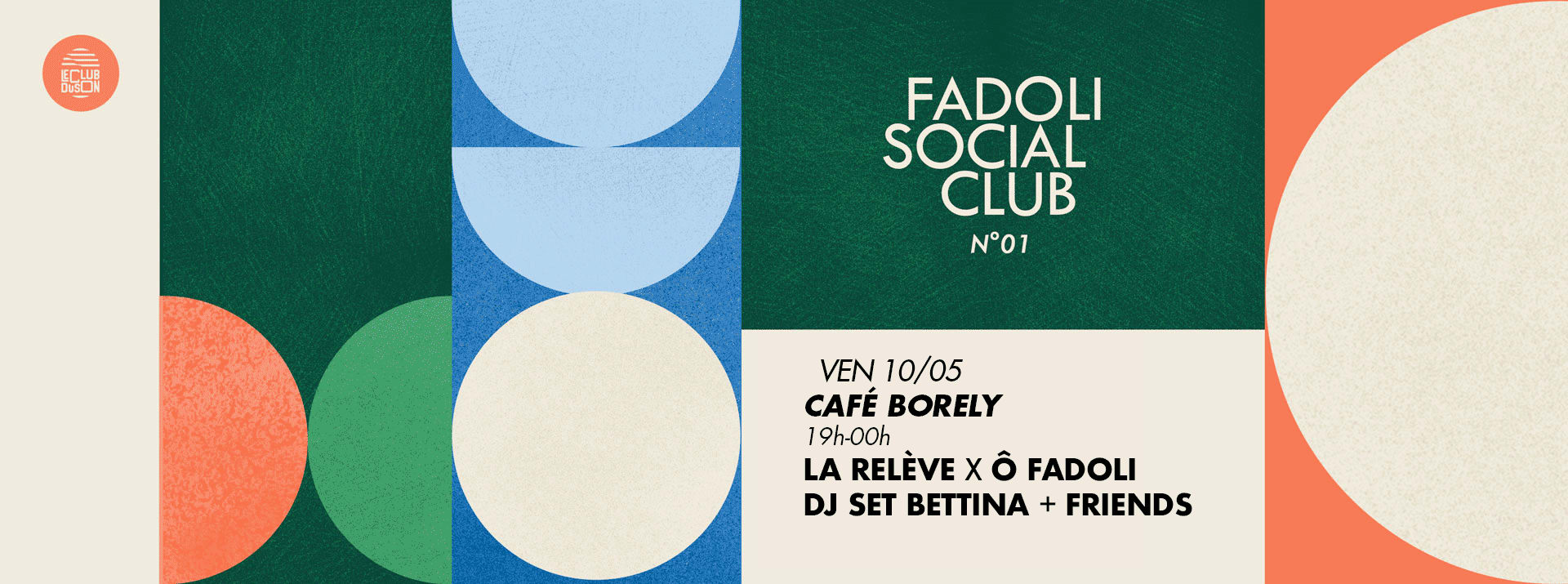 La Relève X Fadoli Social Club #01 Cover