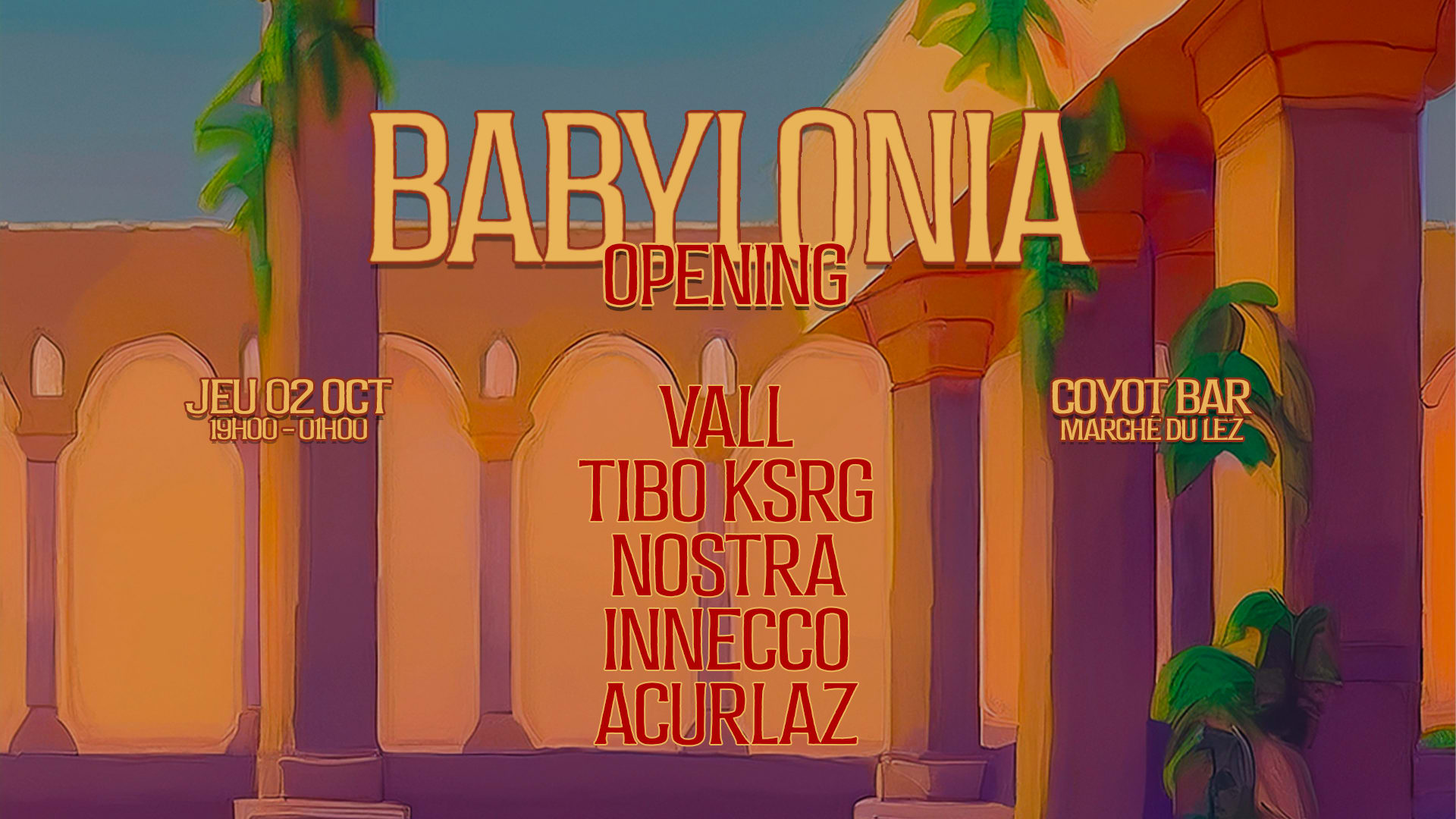 Babylonia - Opening Saison 03 Cover