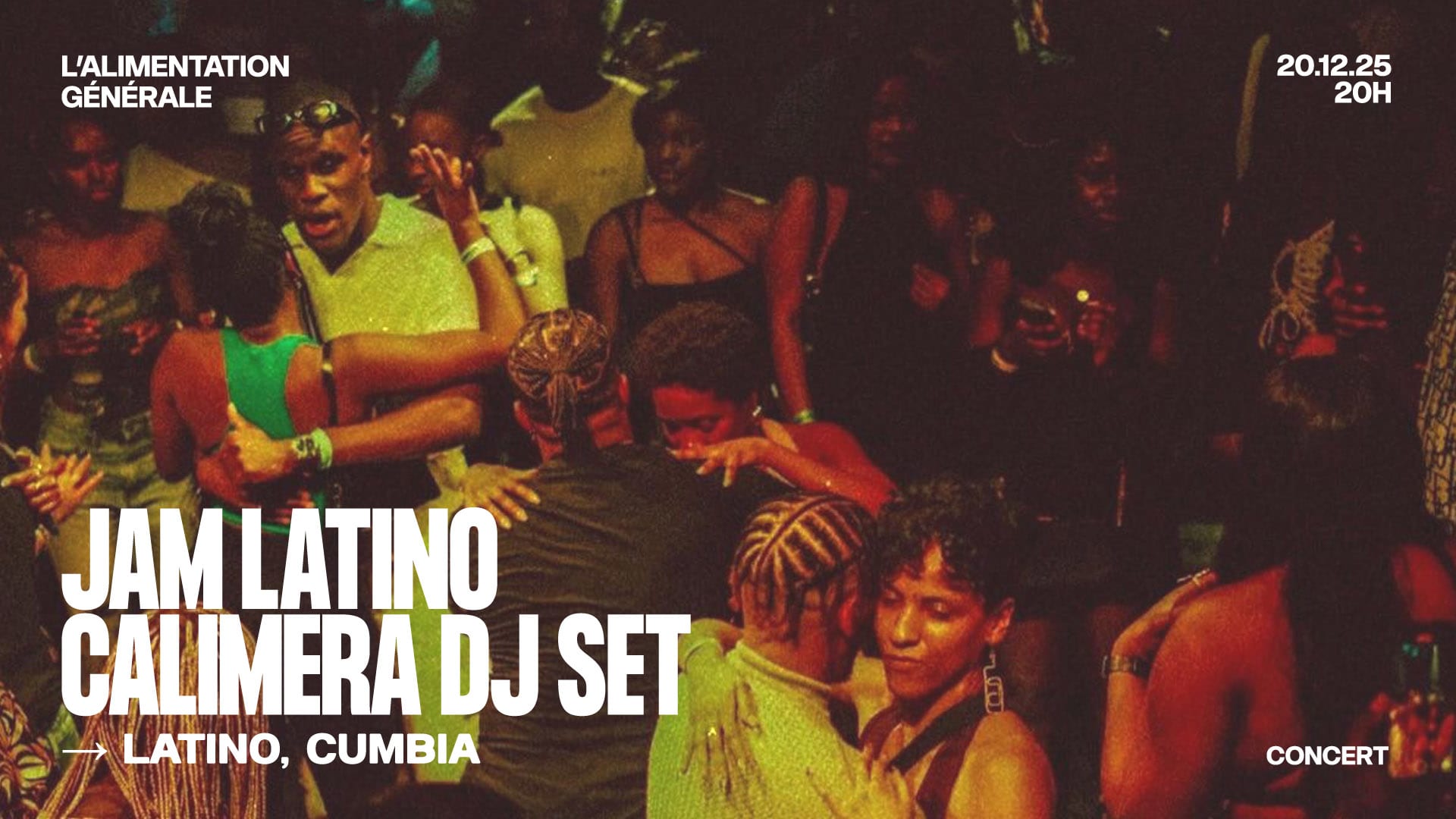 Jam Latino Cumbia + Calimera Dj Set Cover