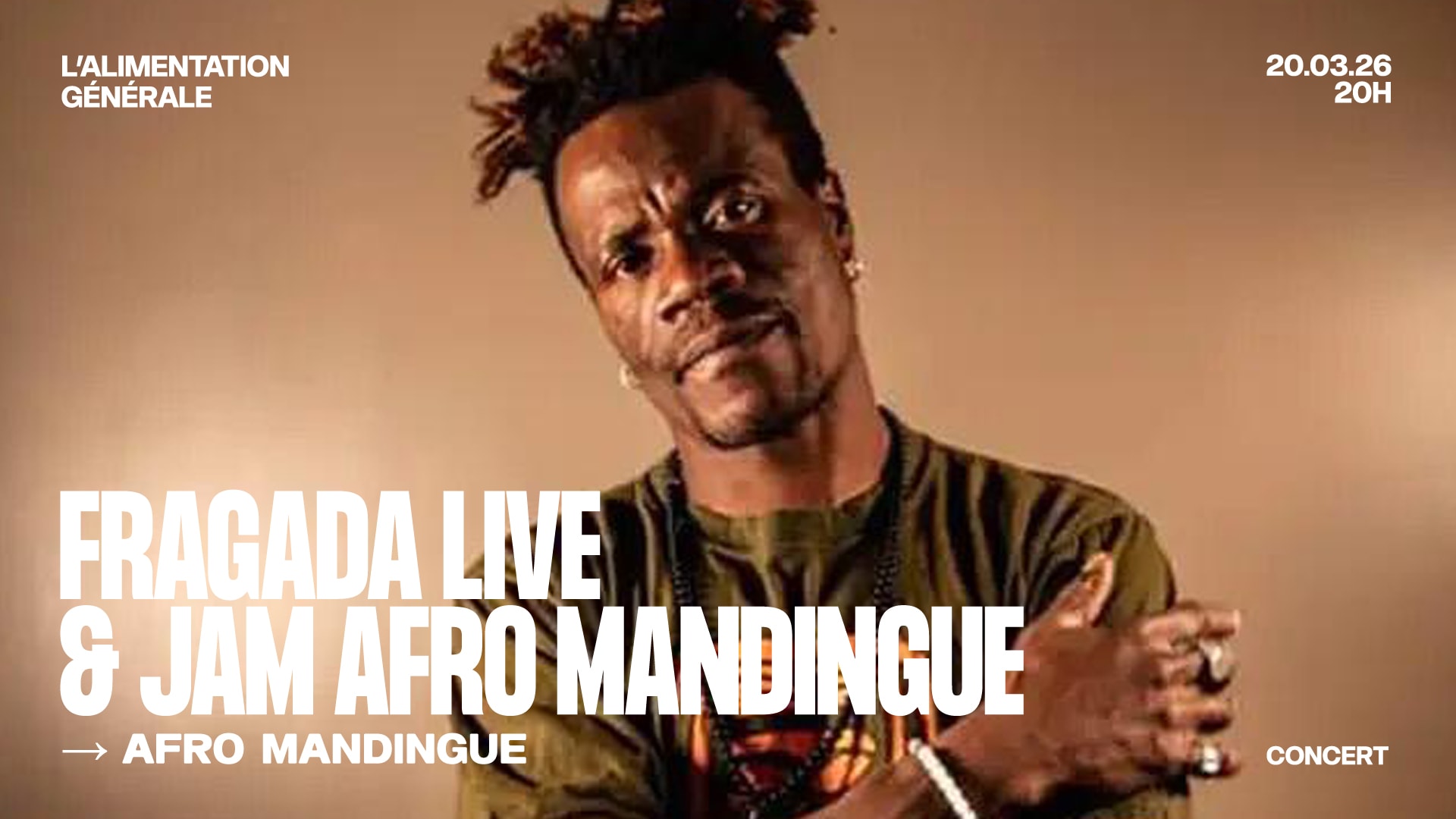 Fragada Live & Jam Afro Mandingue Cover