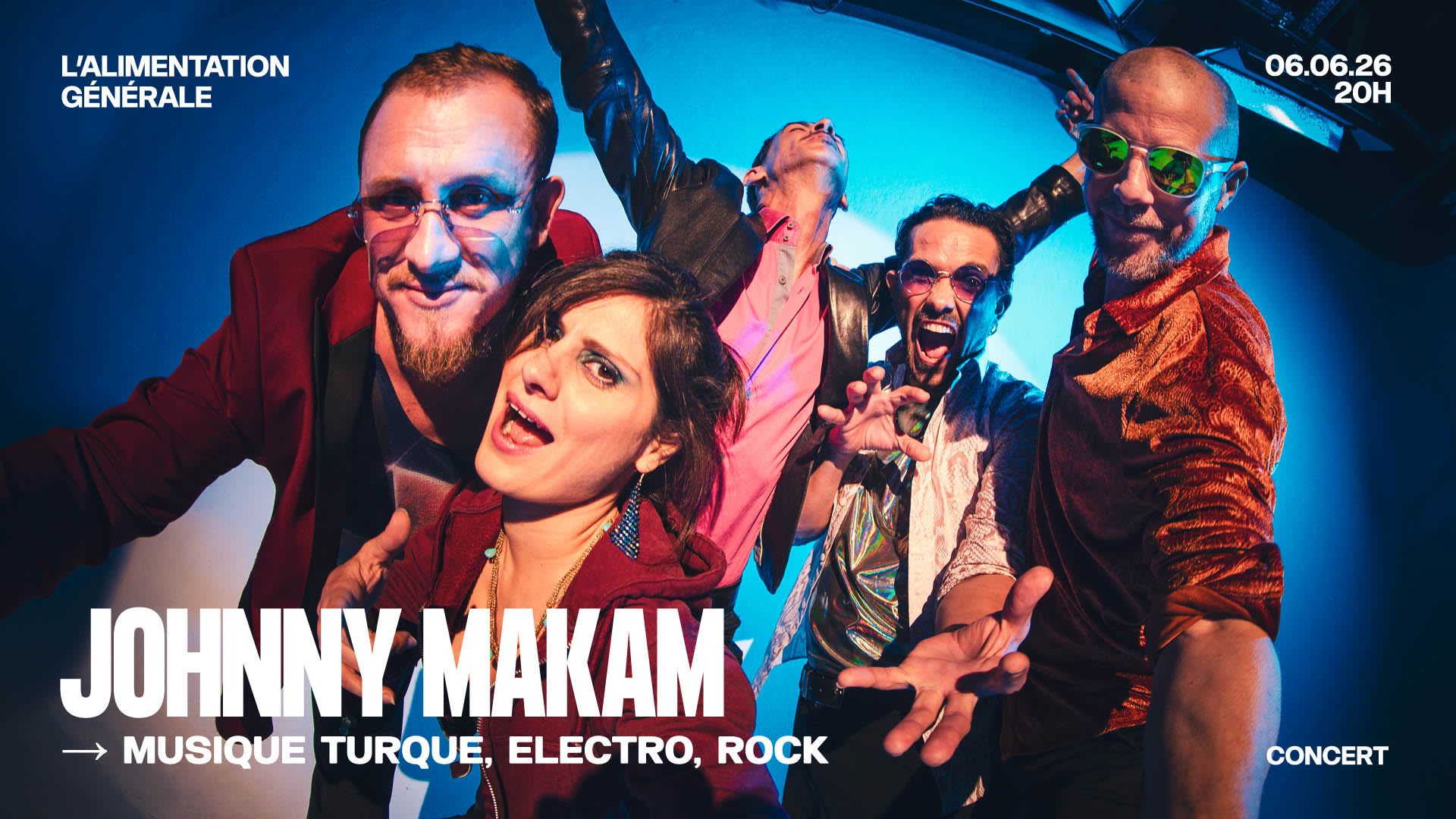 Johnny Makam (Musique Turque, Electro, Rock) Cover