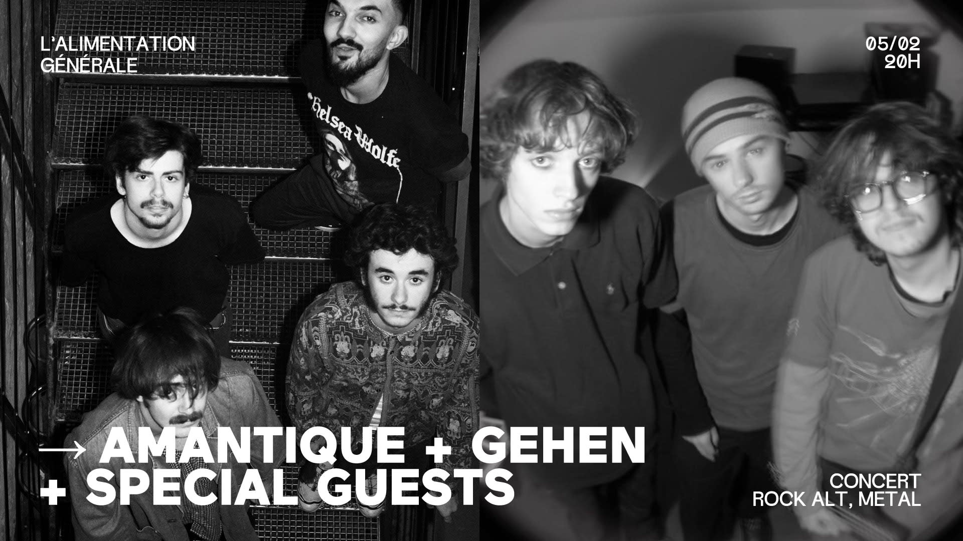 Amantique + Gehen  + Special Guests Cover