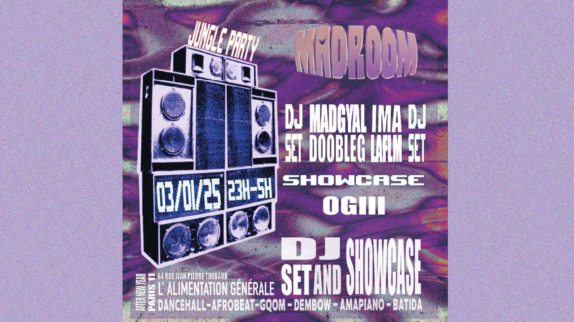 La Mad Room Jungle Party Cover