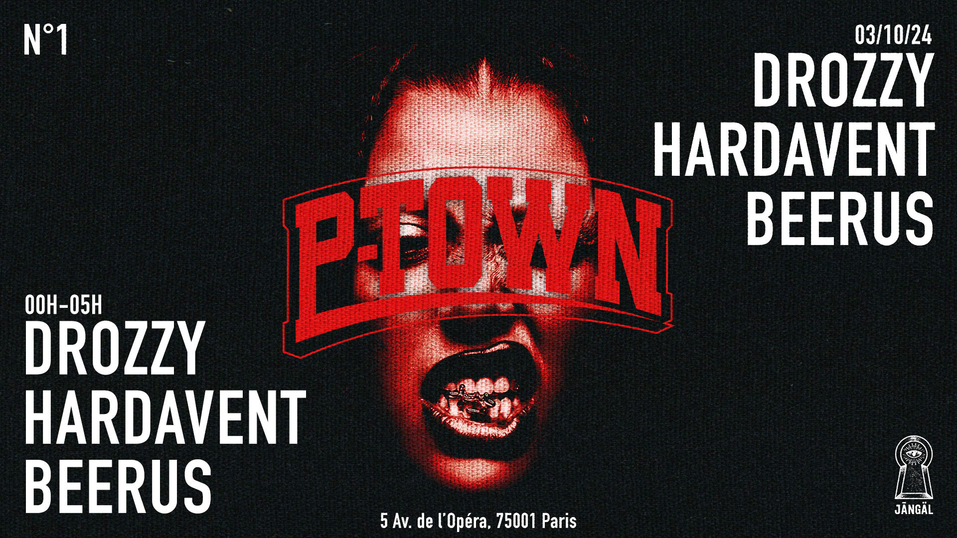 P-Town Opening At Jangal: Hip Hop Party Cover