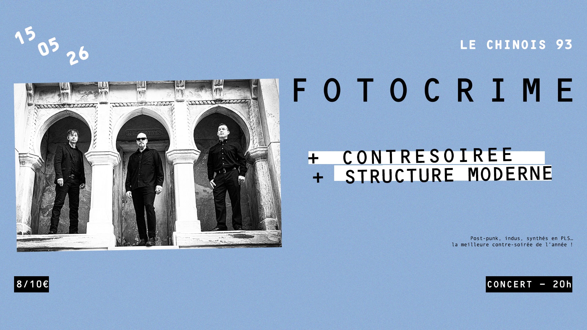 Fotocrime (Us) + Contresoirée + Structure Moderne Cover