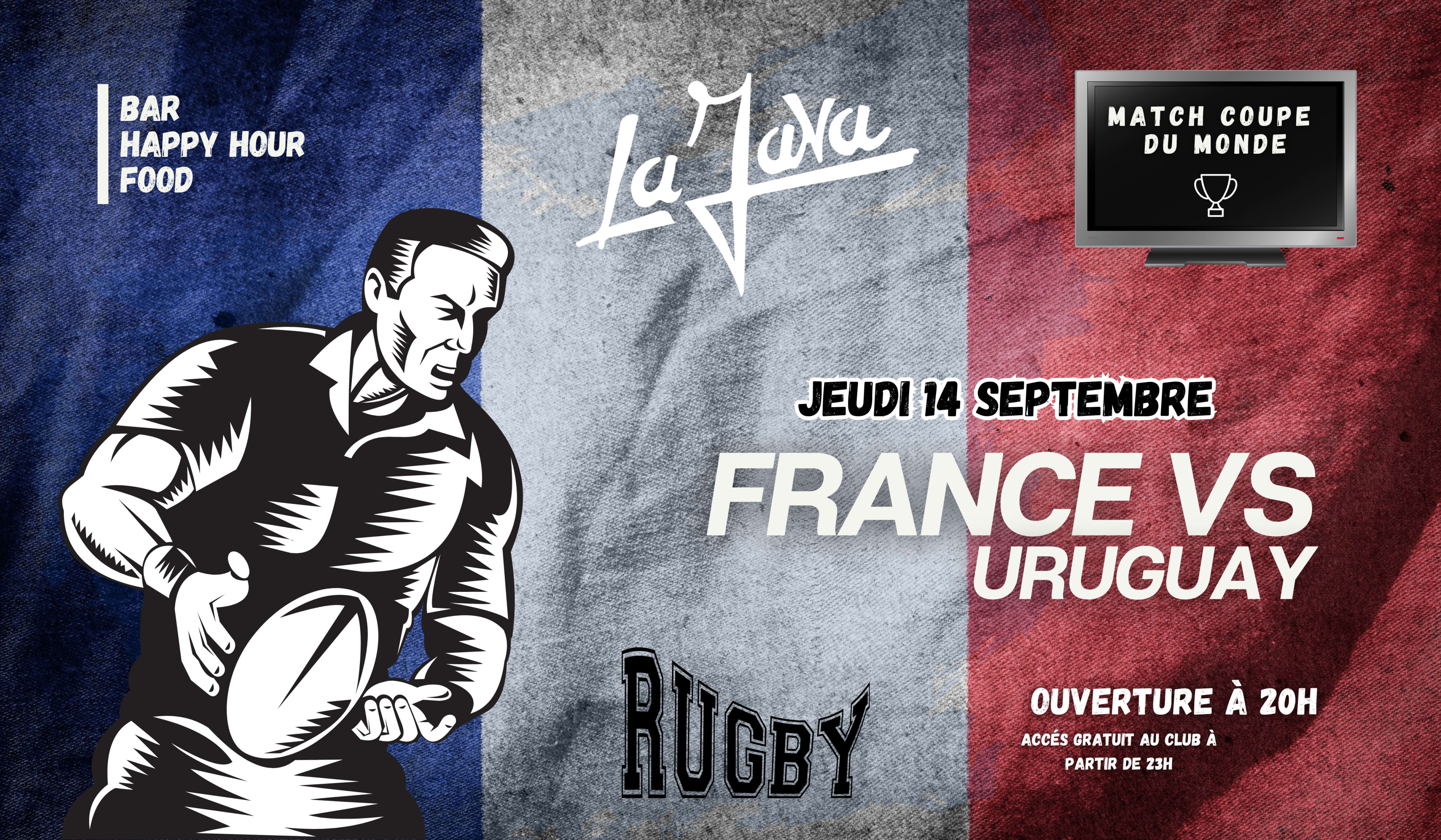 Coupe Du Monde De Rugby : France Vs Uruguay X La Java Cover