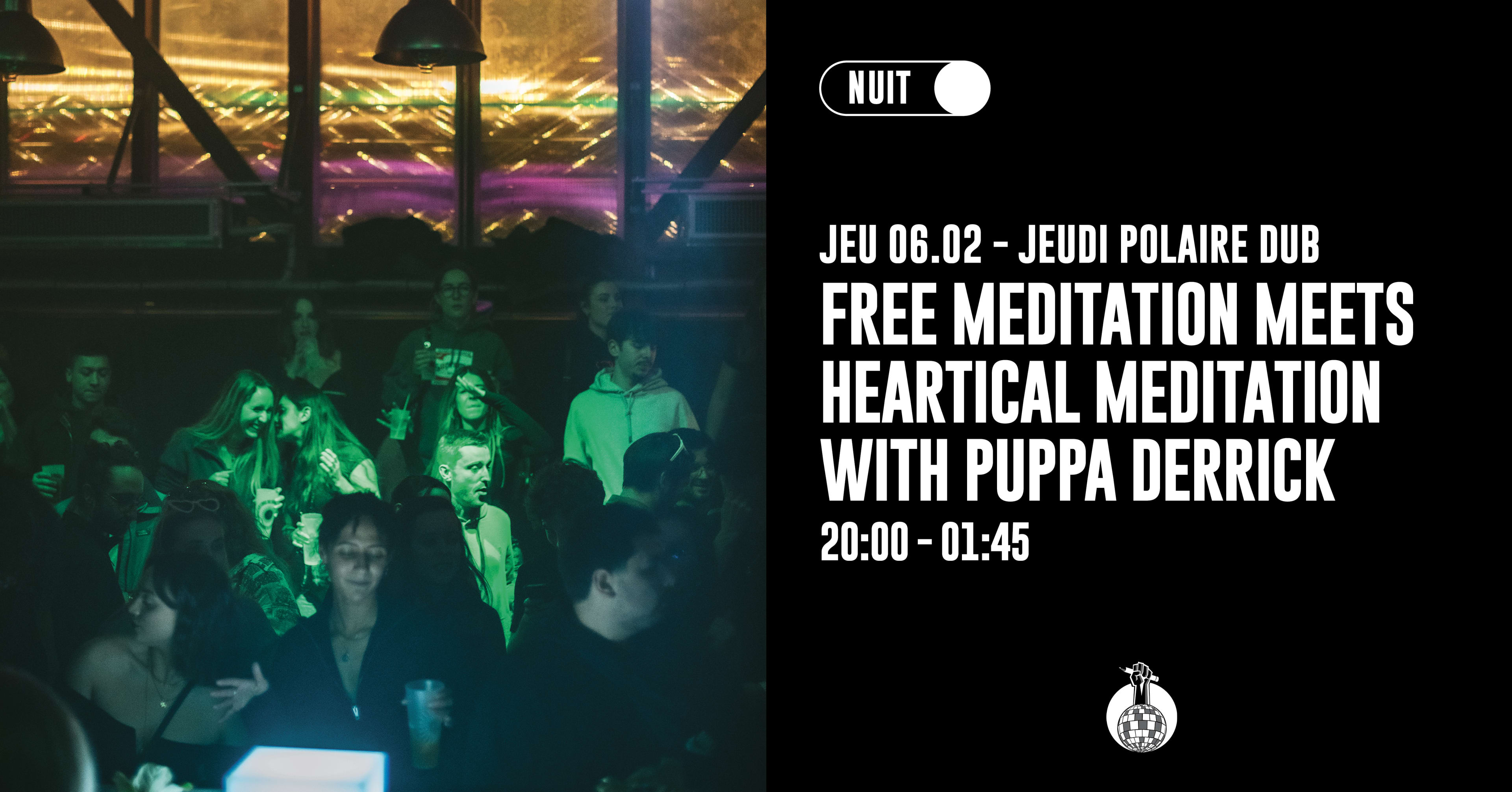 Jeudi Polaire Dub : Free Meditation & Heartical Meditation Cover