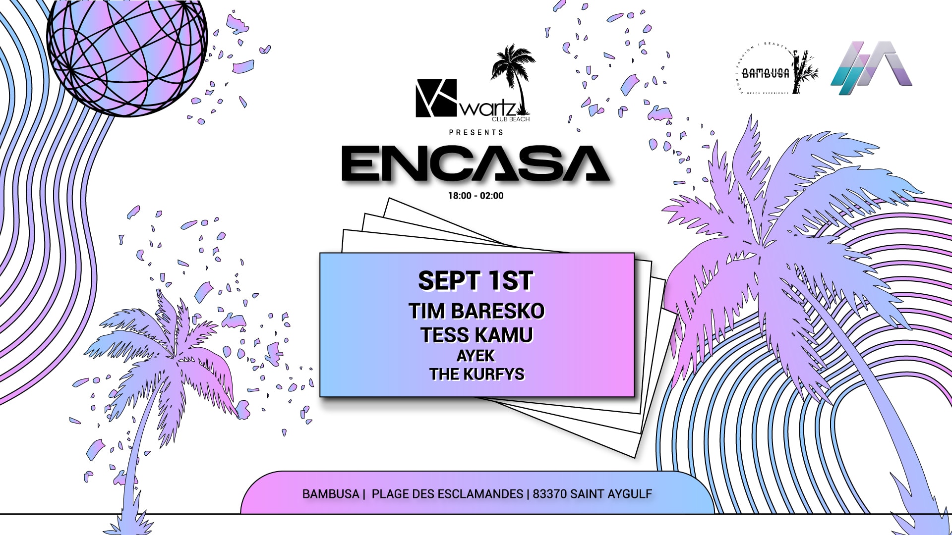 Encasa W/ Tim Baresko @T Bambusa, Frejus Cover