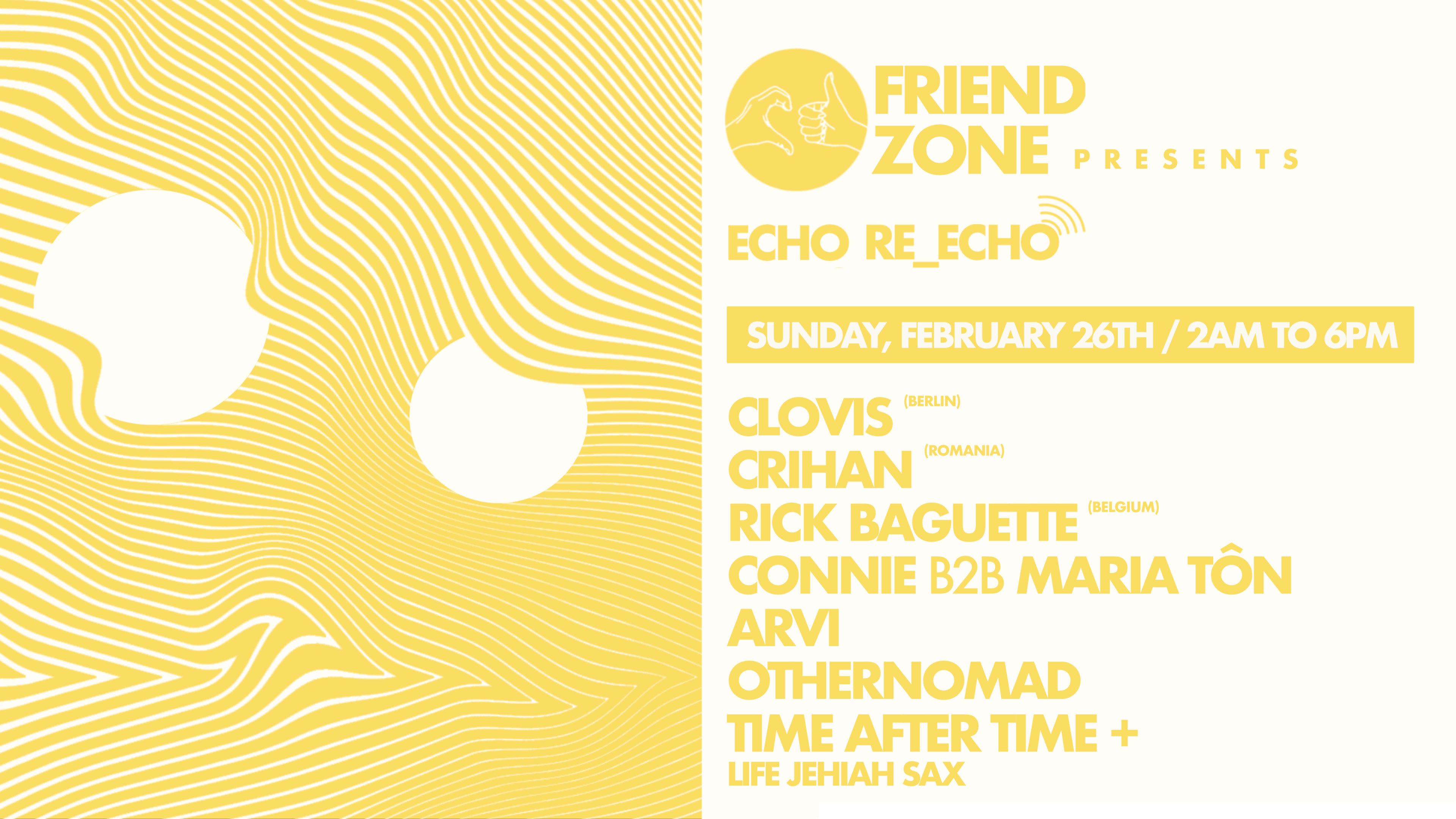 Friendzone Present's Echo Re_Echo  Cover