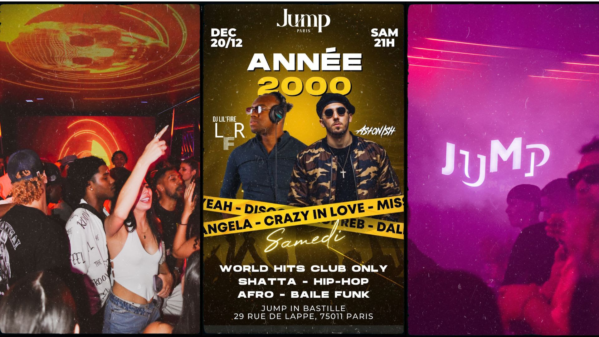 Afterwork Année 90 - 2000 - 21h30 - Hits Music Only Cover