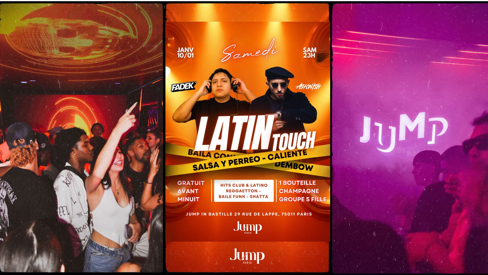 Latin Touch - Hits Généraliste Et Latino - Dj Fadek & Aston Cover