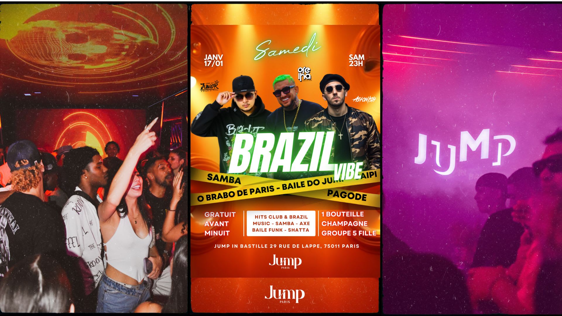 Brazil Touch - Baile Do Jump - Dj Cyber - Orelha - Aston Cover