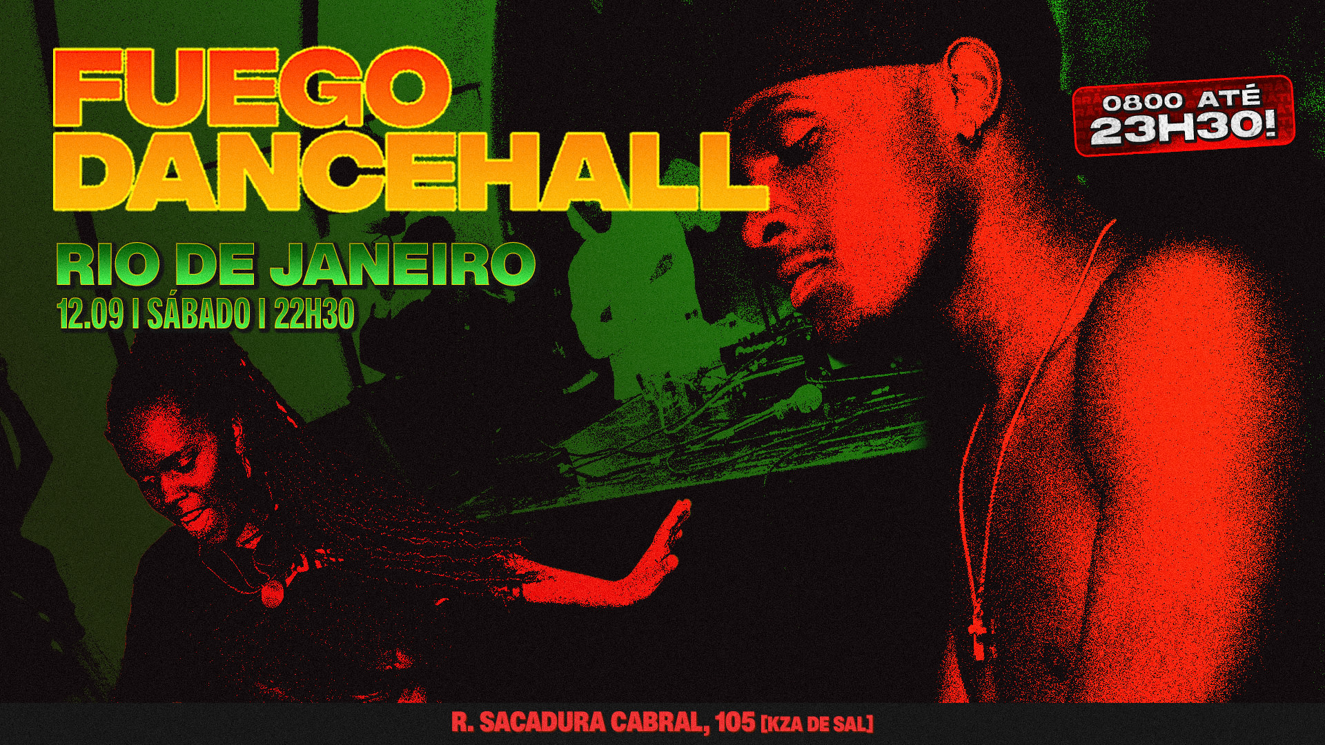 Fuego Dancehall Rj // 12.09 Cover