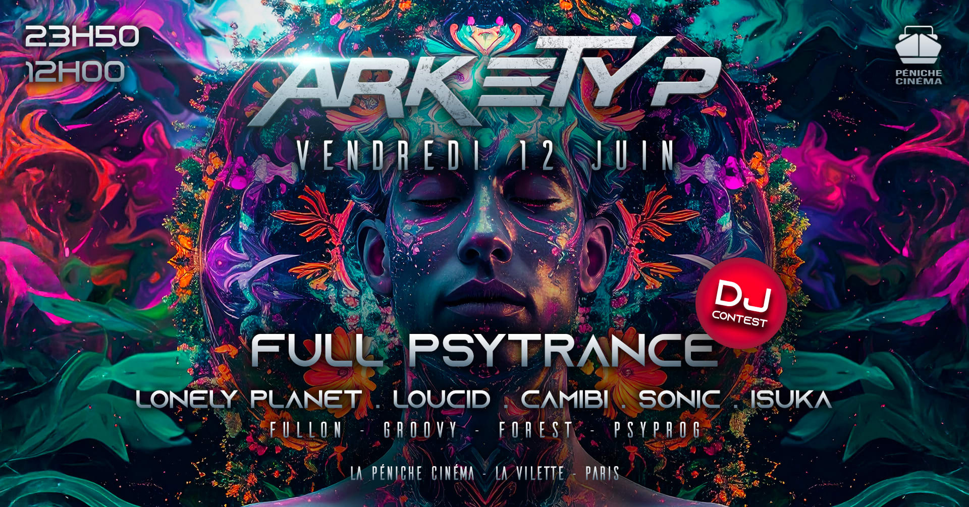 Arketyp X Péniche: Full Psytrance Cover