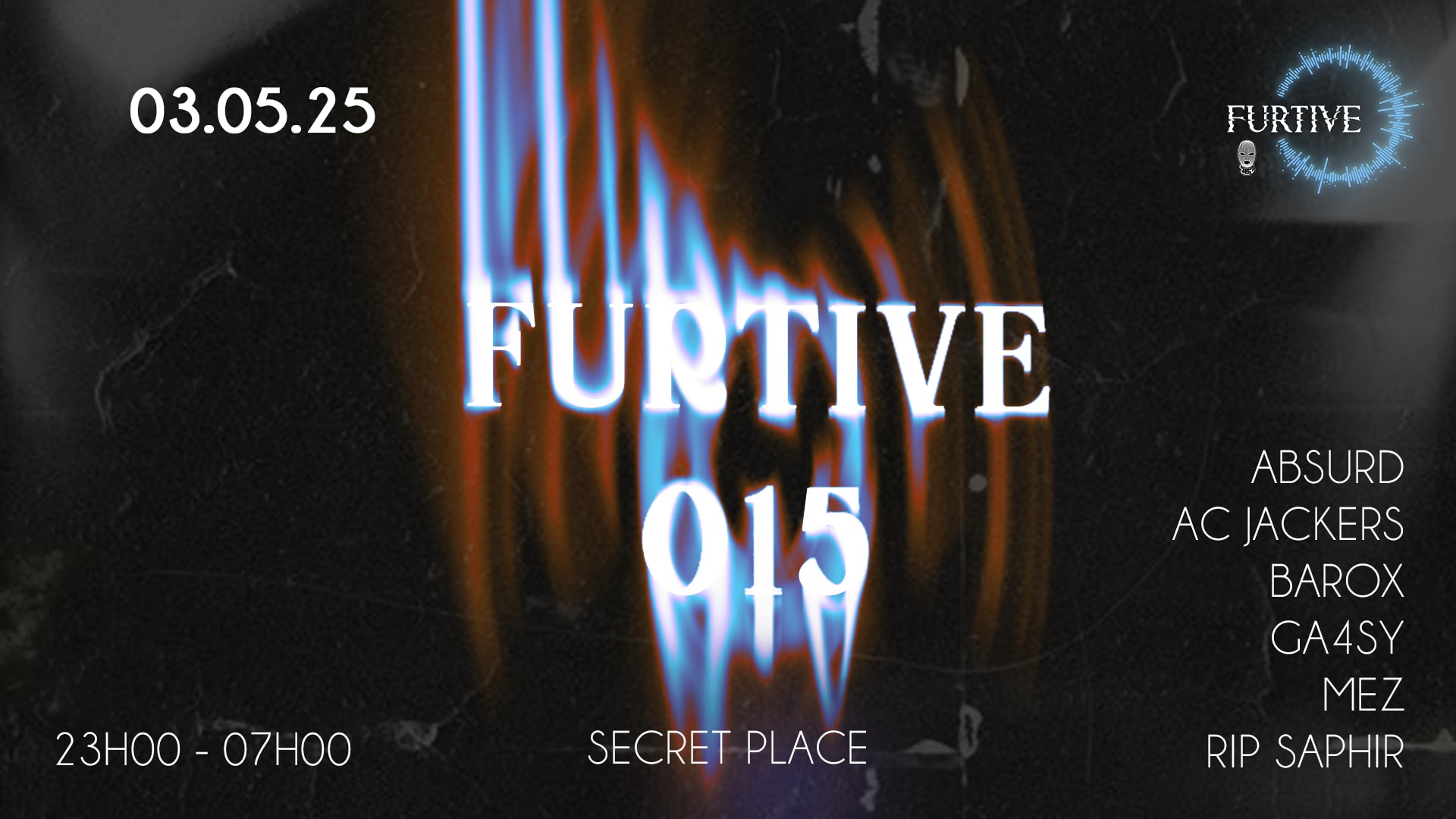 Furtive 015 : Warehouse Cover