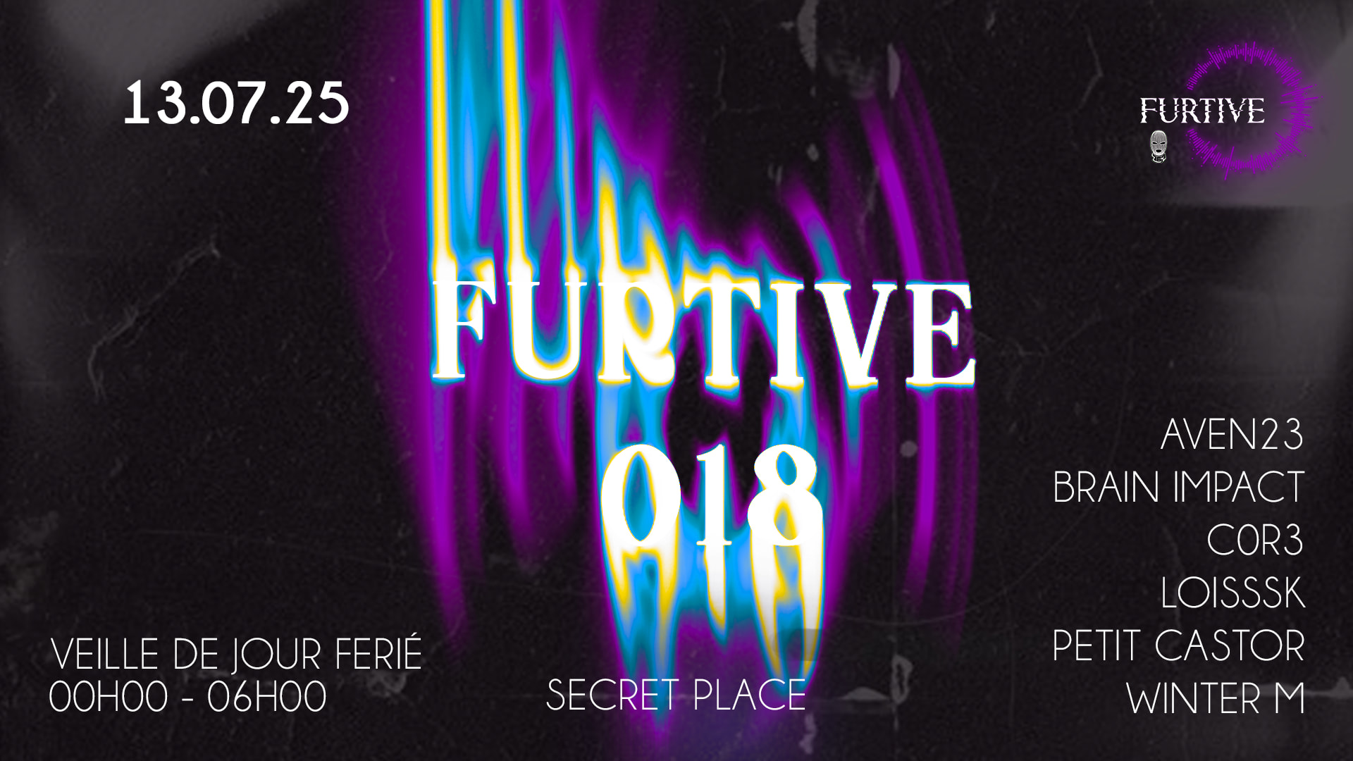 Furtive 018 - Sauvage Cover