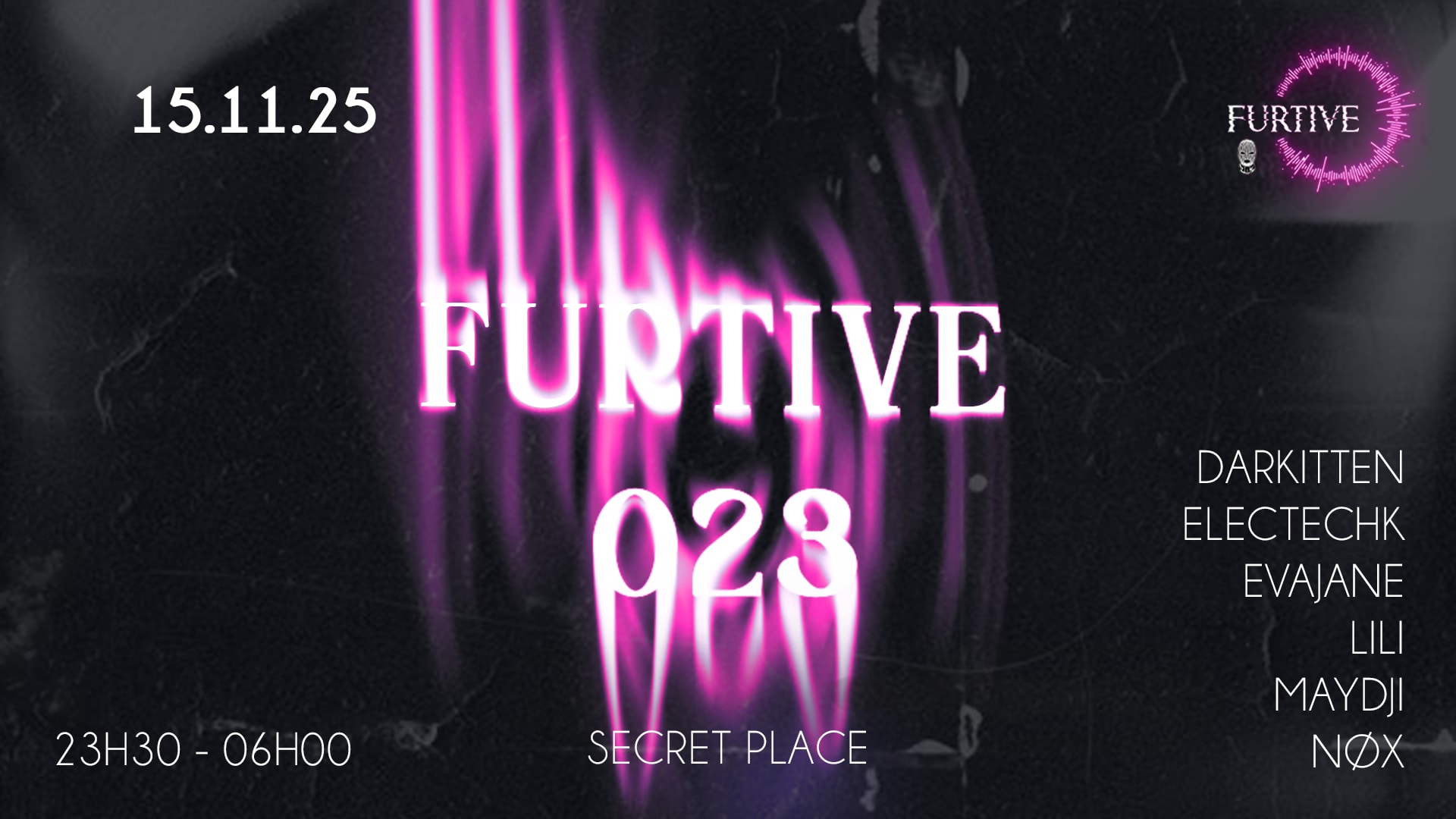 Furtive 023 - Sauvage Cover
