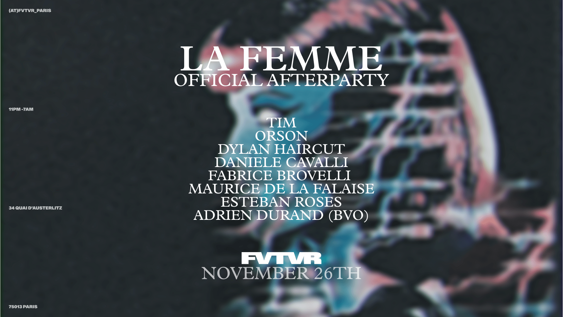 La Femme : Official Afterparty Cover