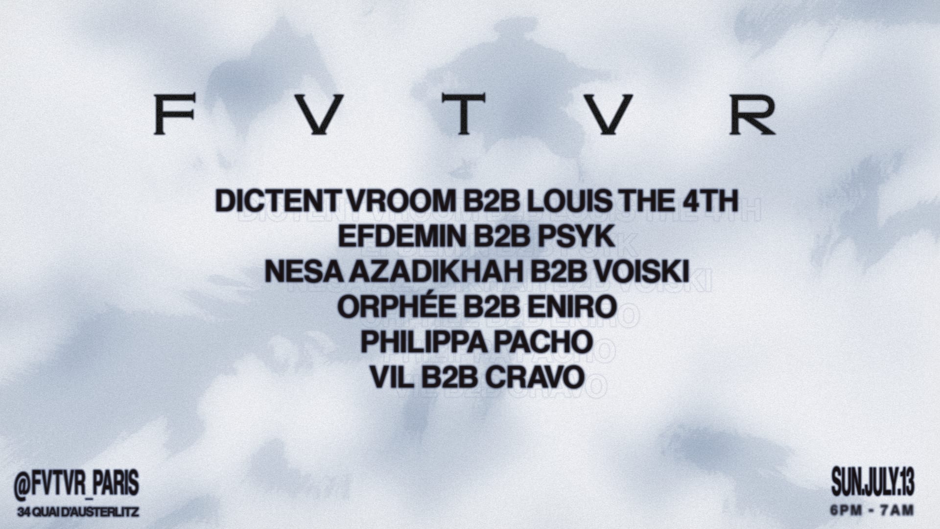 Fvtvr Extended [Public Holiday Eve] Cover