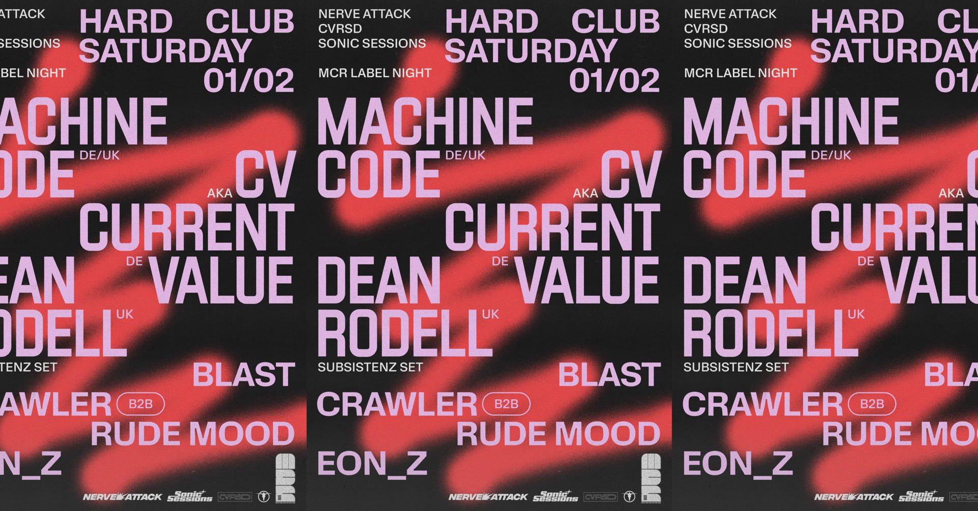 Current Value - Machine Code - Dean Rodell - Mcr Label Night Cover