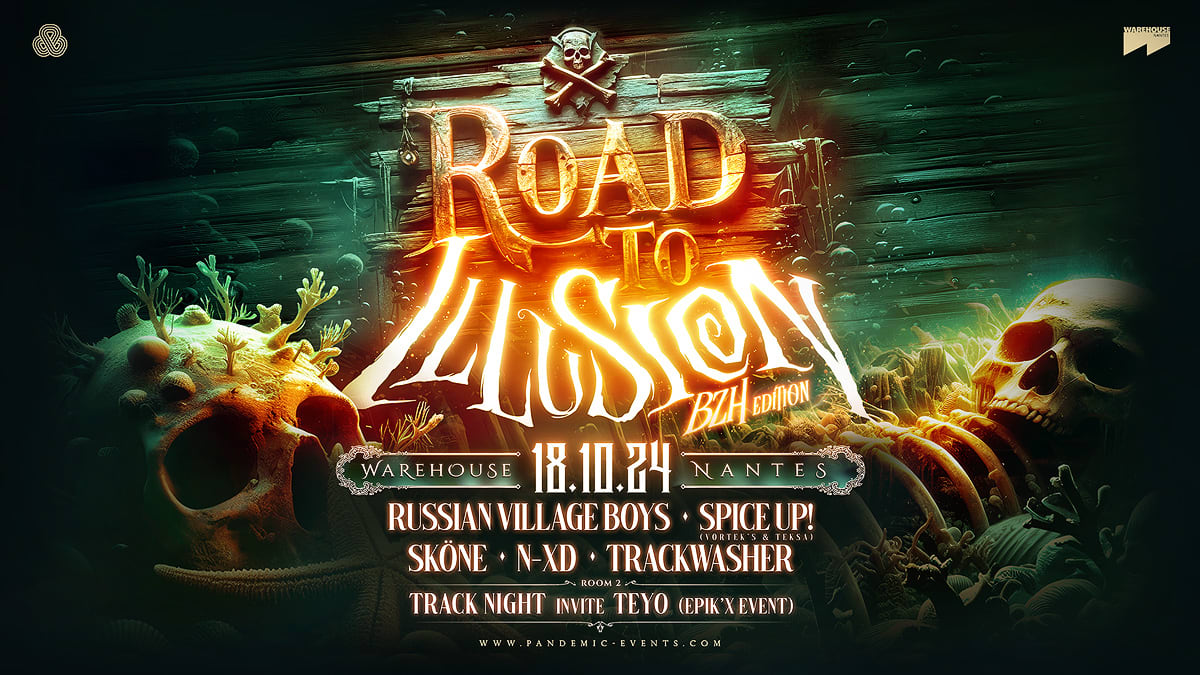 Pandemic Pres. Road To Illusion - Warehouse Nantes Cover
