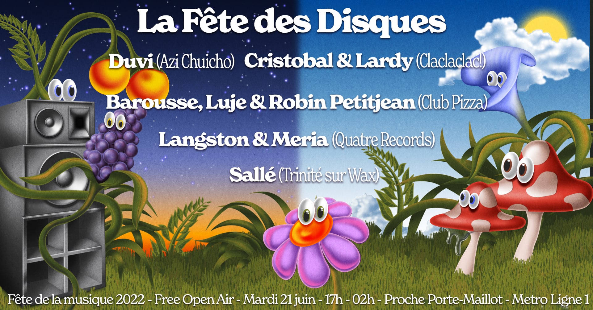 La Fete Des Disques (Fête De La Musique 2022) Cover