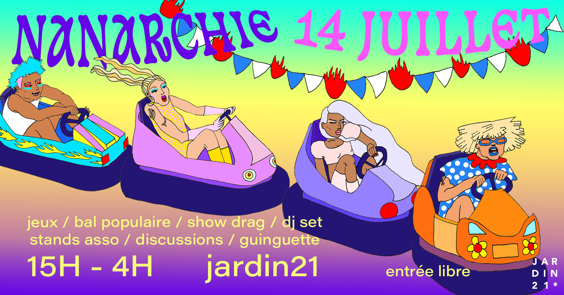 La Nanarchie Du 14 Juillet Cover