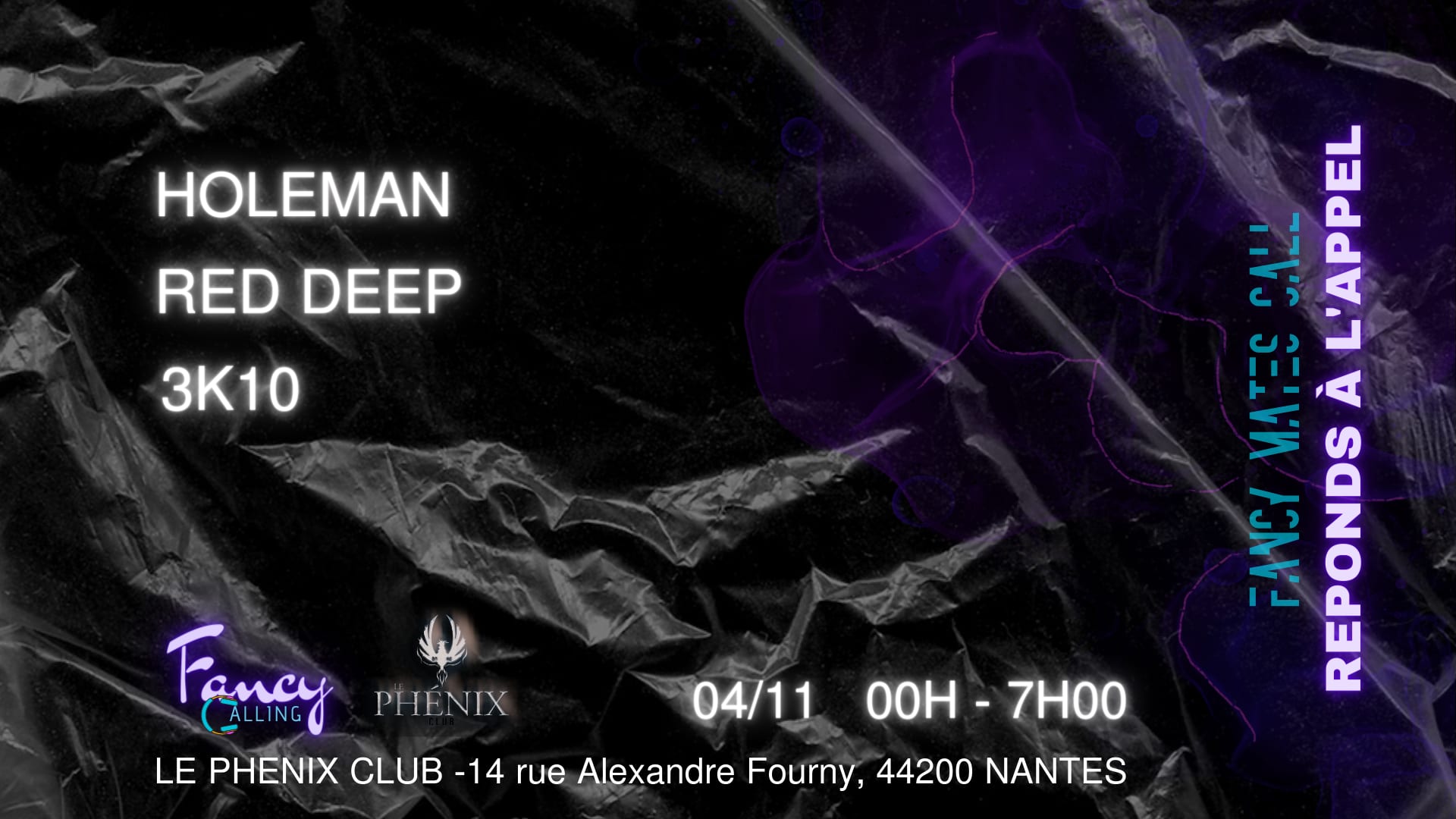 Fancy Mates Call • Le Phenix Club Cover