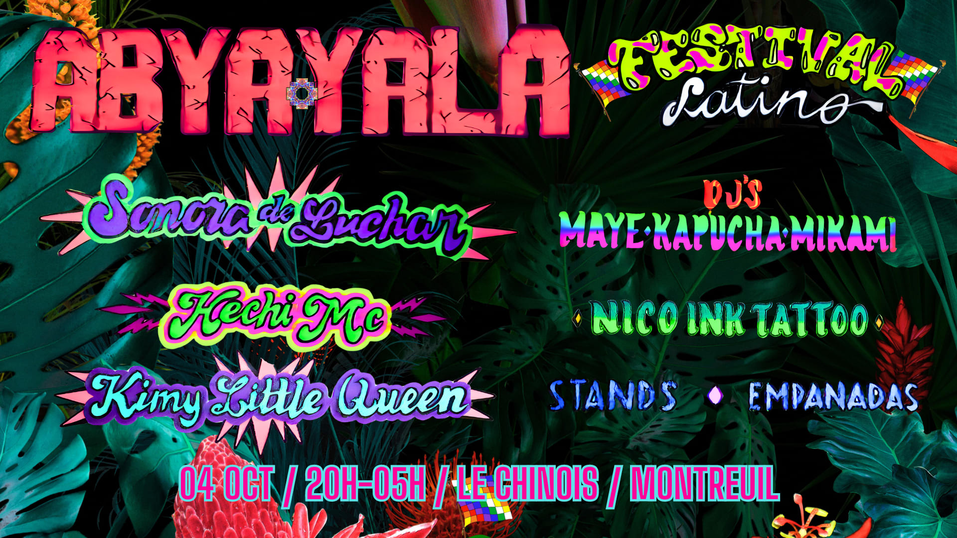 Abaya Yala Festival Latino Cover