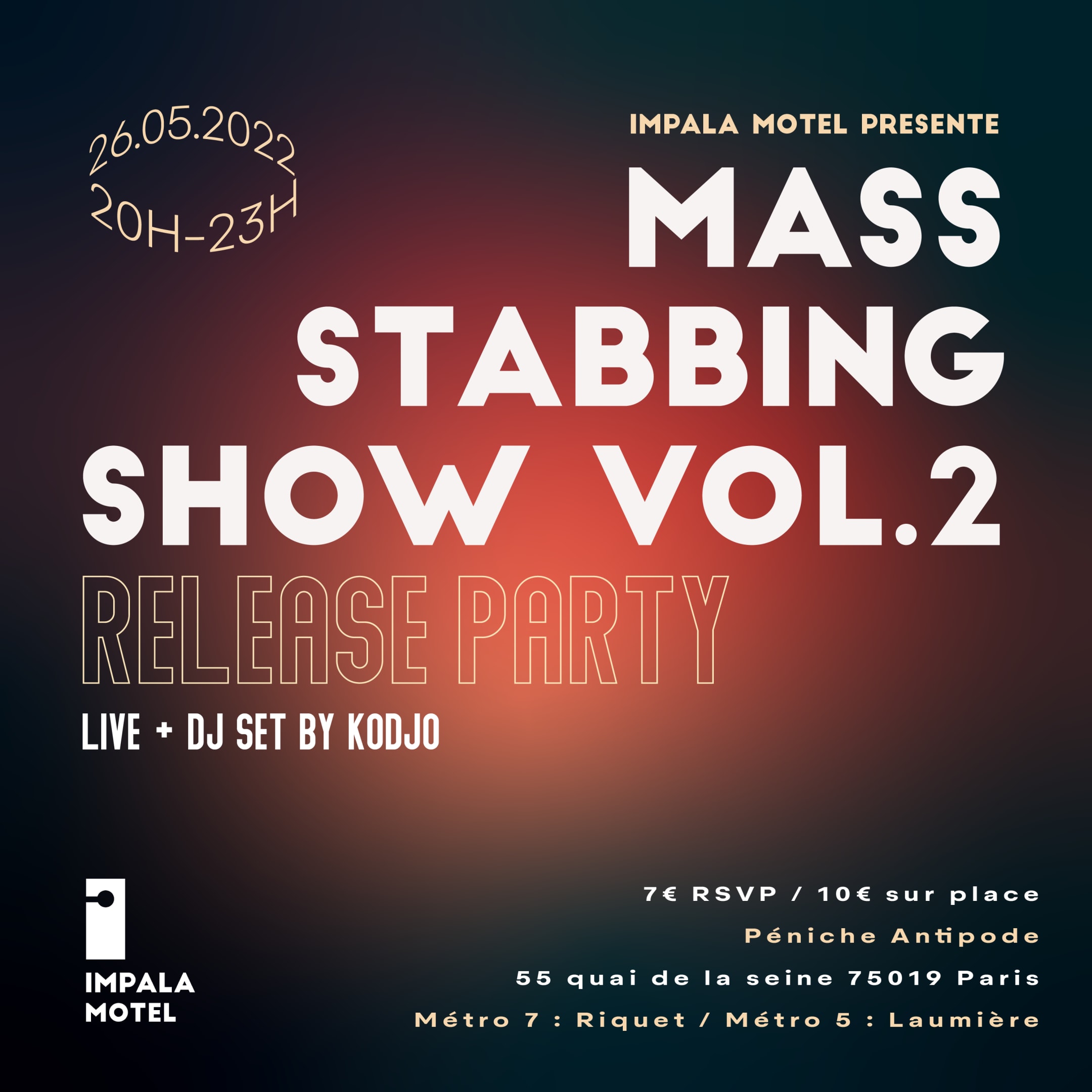 Massstabber Release Party Cover