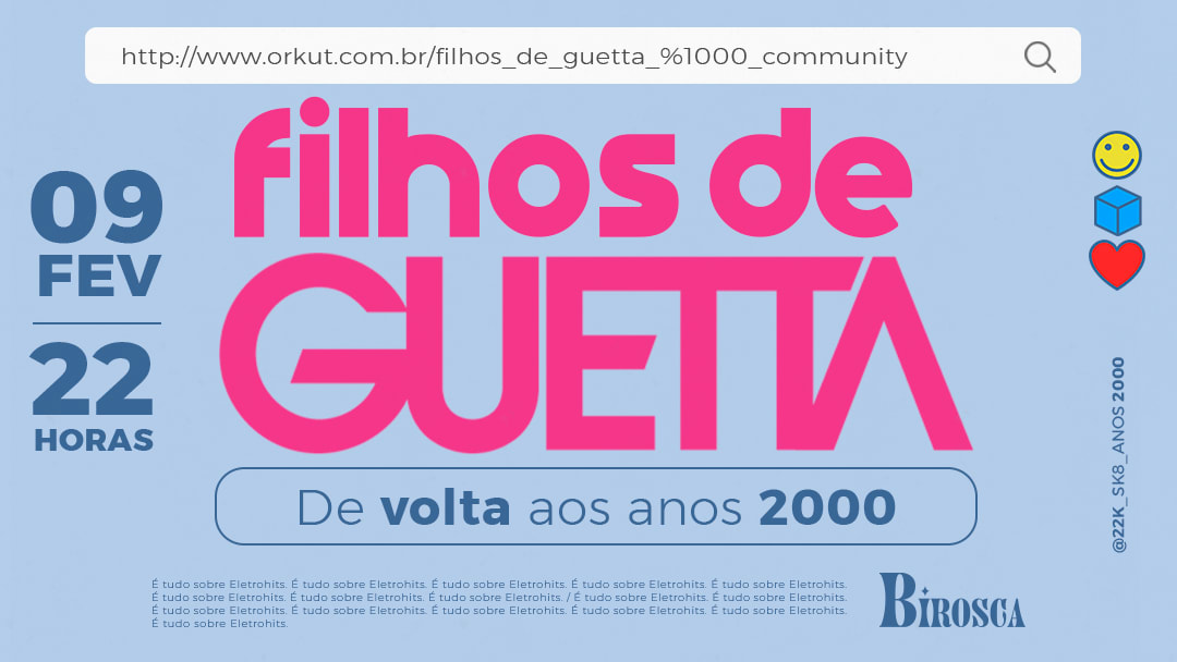 09/02: Filhos De Guetta: De Volta Aos Anos 2000 Cover