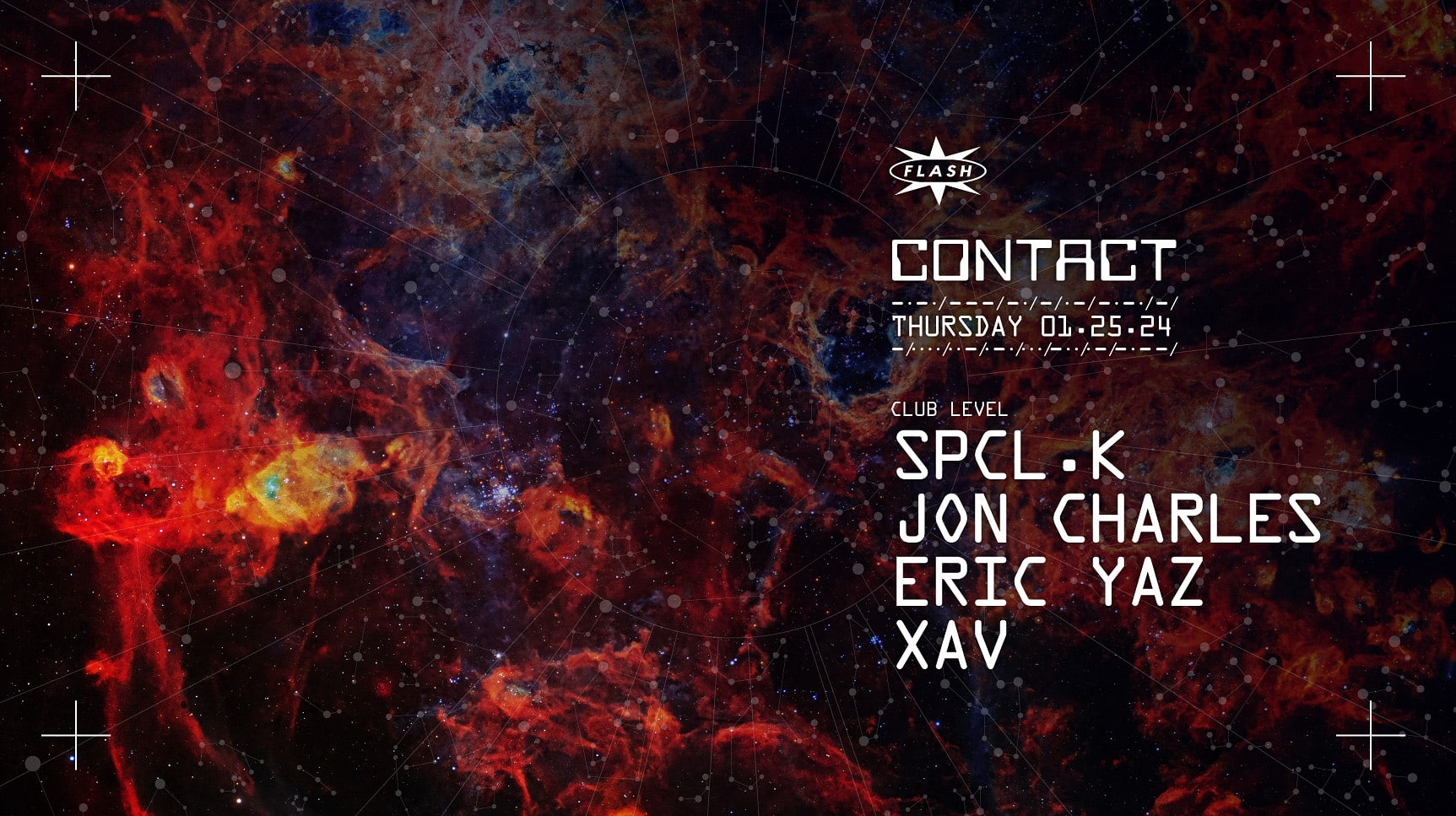Contact: Spcl.K - Jon Charles - Eric Yaz - Xav Cover