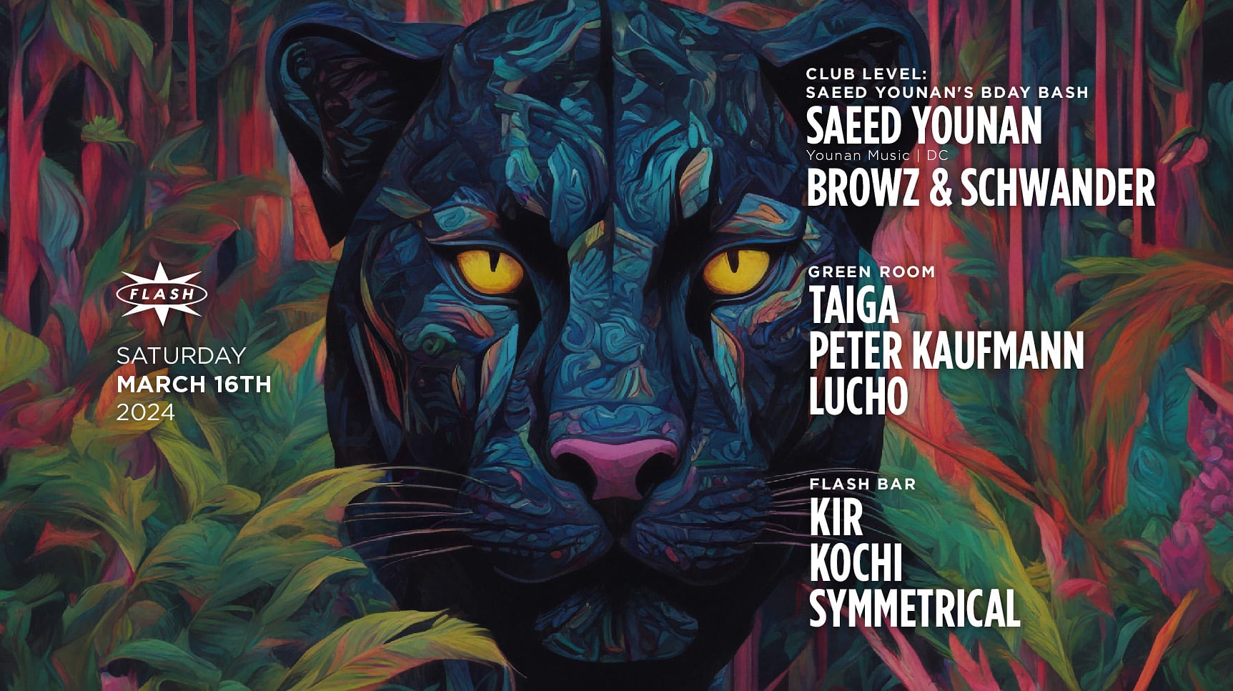 Saeed Younan's Birthday Bash Cover
