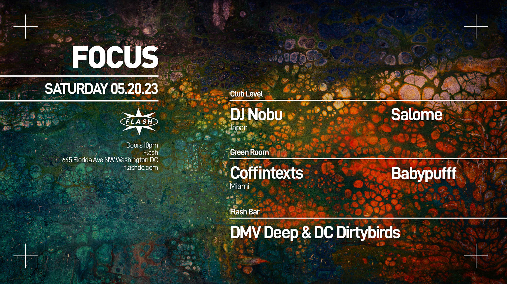 Focus: Dj Nobu - Salome - Coffintexts Cover
