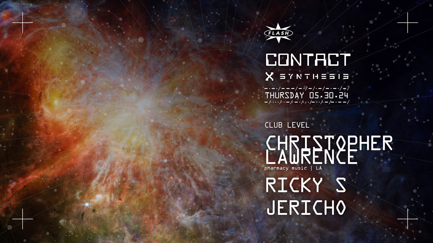 Contact X Synthesis: Christopher Lawrence Cover