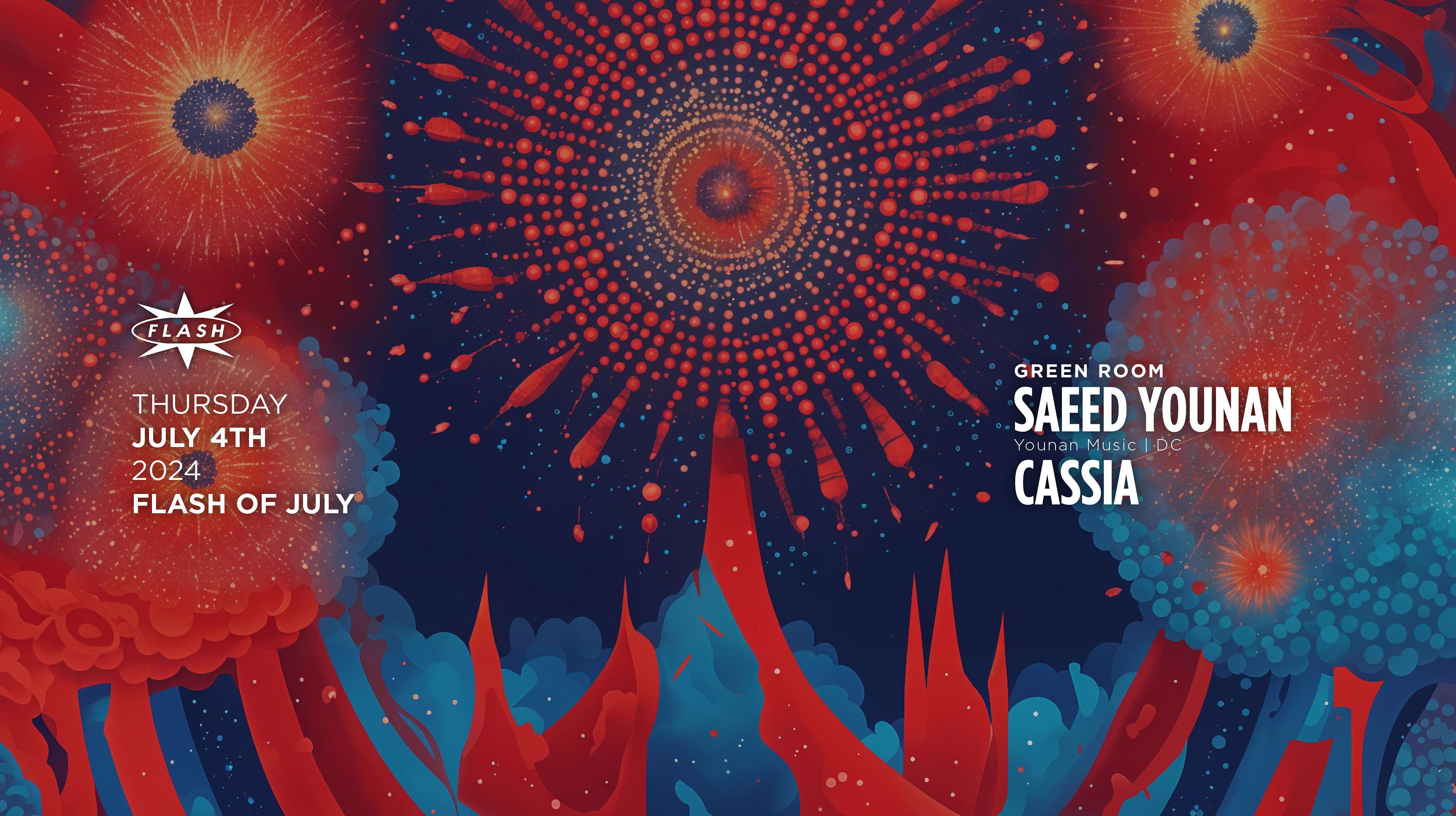 Flash Of July: Saeed Younan Cover