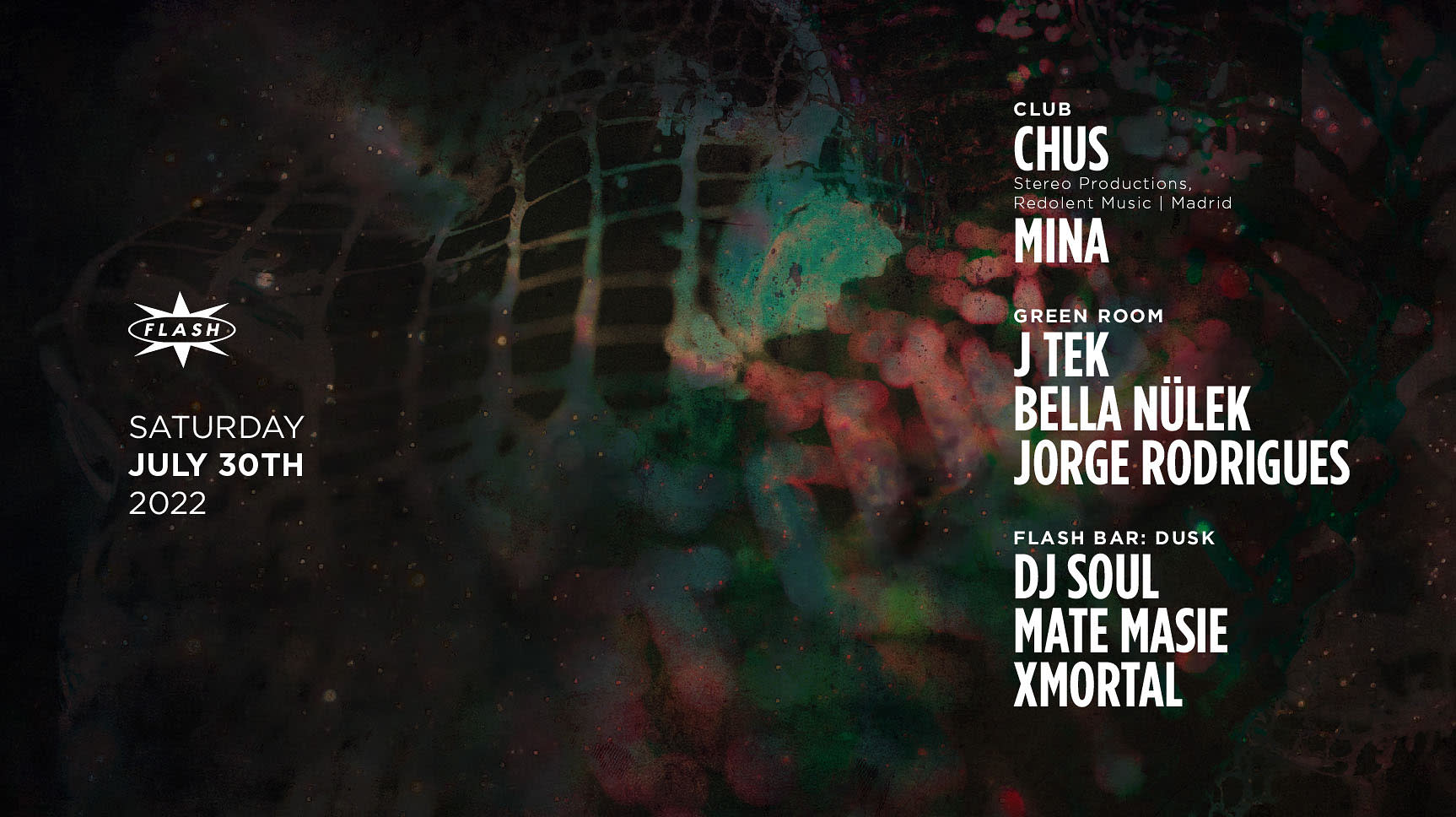 Chus - Mina - J Tek - Bella Nulek - Jorge Rodgriguez - Dusk Cover