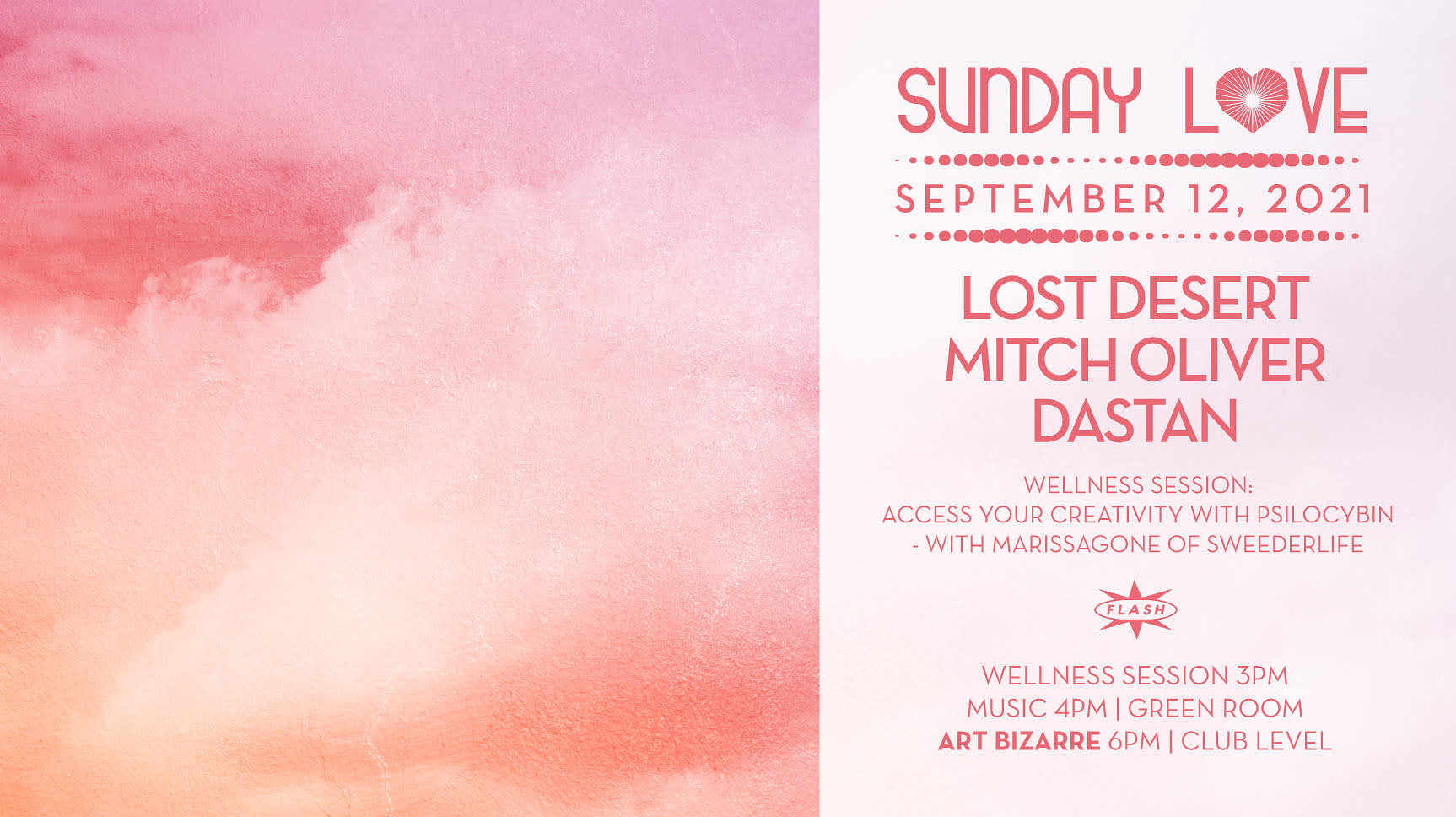 Sunday Love: Lost Desert - Mitch Oliver - Dastan Cover