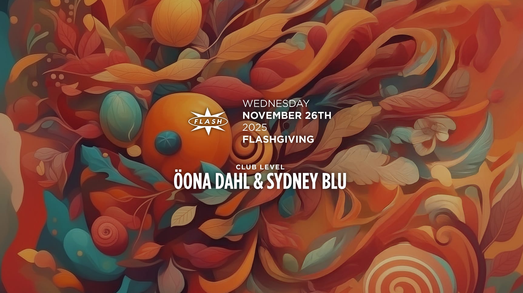 Flashgiving: Öona Dahl - Sydney Blu Cover