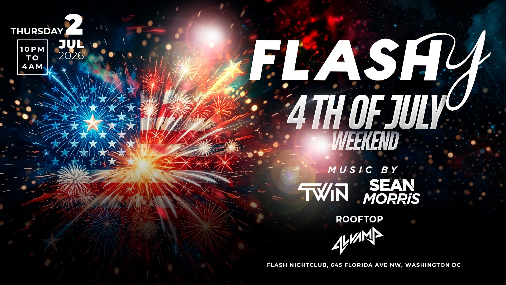 Flashy 4th Of July Weekend! Cover