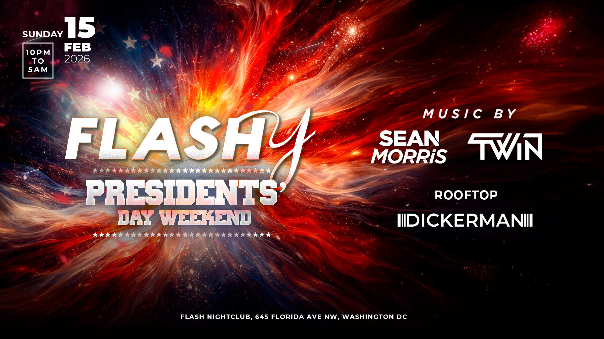 Flashy Presidents' Day Weekend! Cover