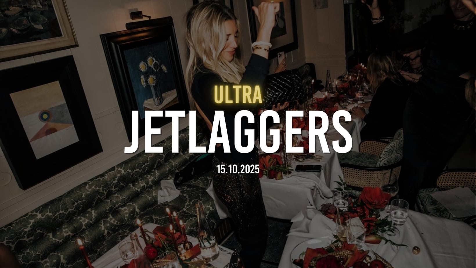 Jetlaggers Ultra At Flora Speakeasy - Paris Cover