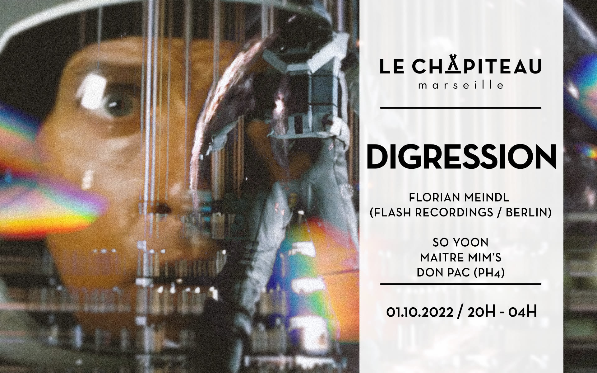 Digression - W/ Florian Meindl, So Yoon, Maître Mim's, Don Pac  Cover