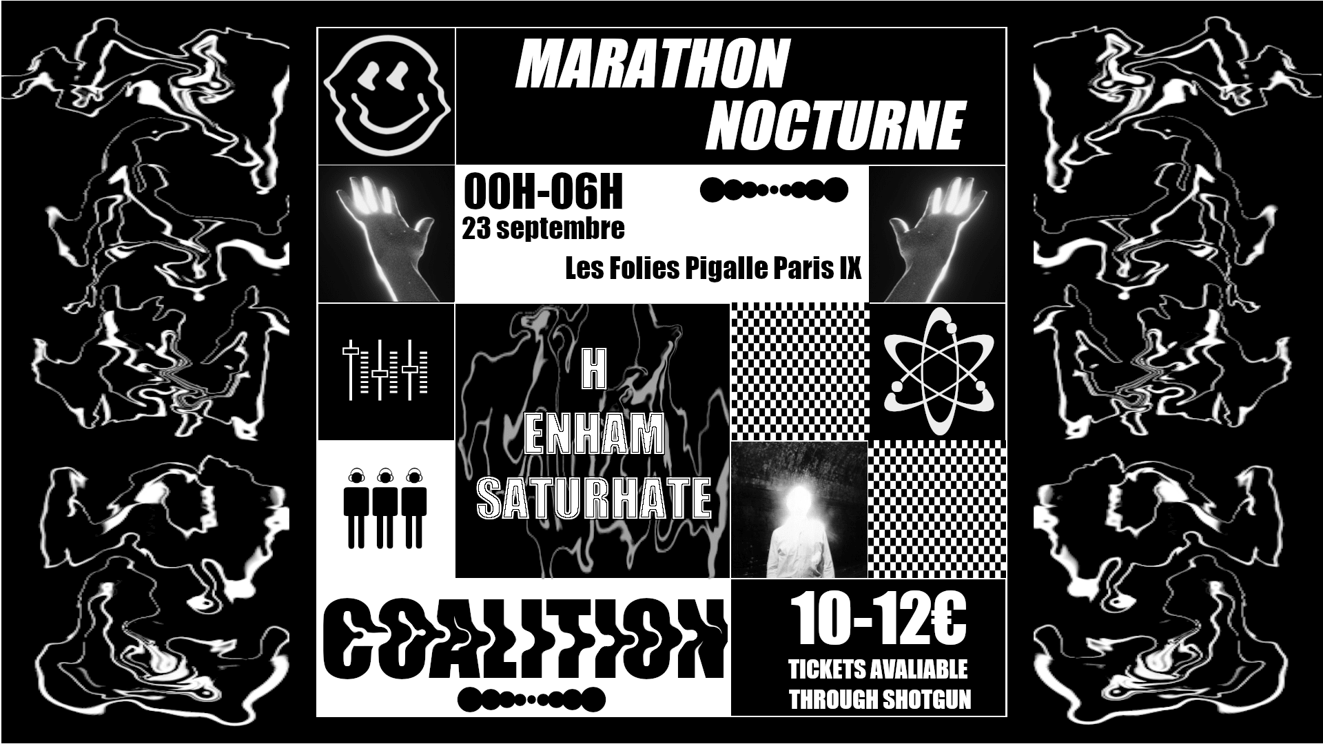 Coalition : H - Enham - Saturhate  Cover