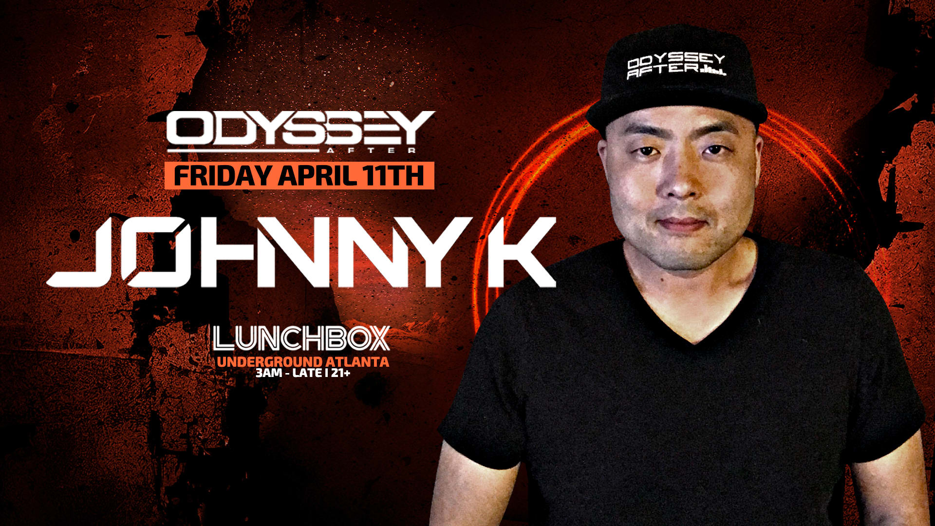 Johnny K At Odyssey After Cover