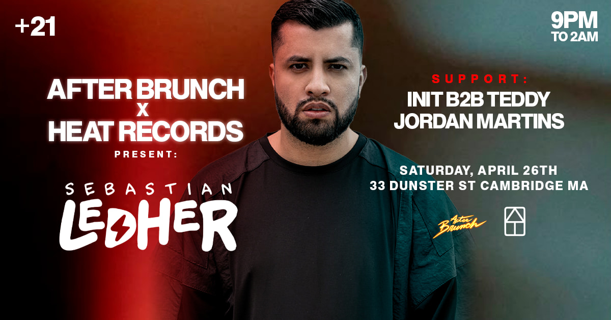 After Brunch X Heat Records Present: Sebastian Ledher Cover