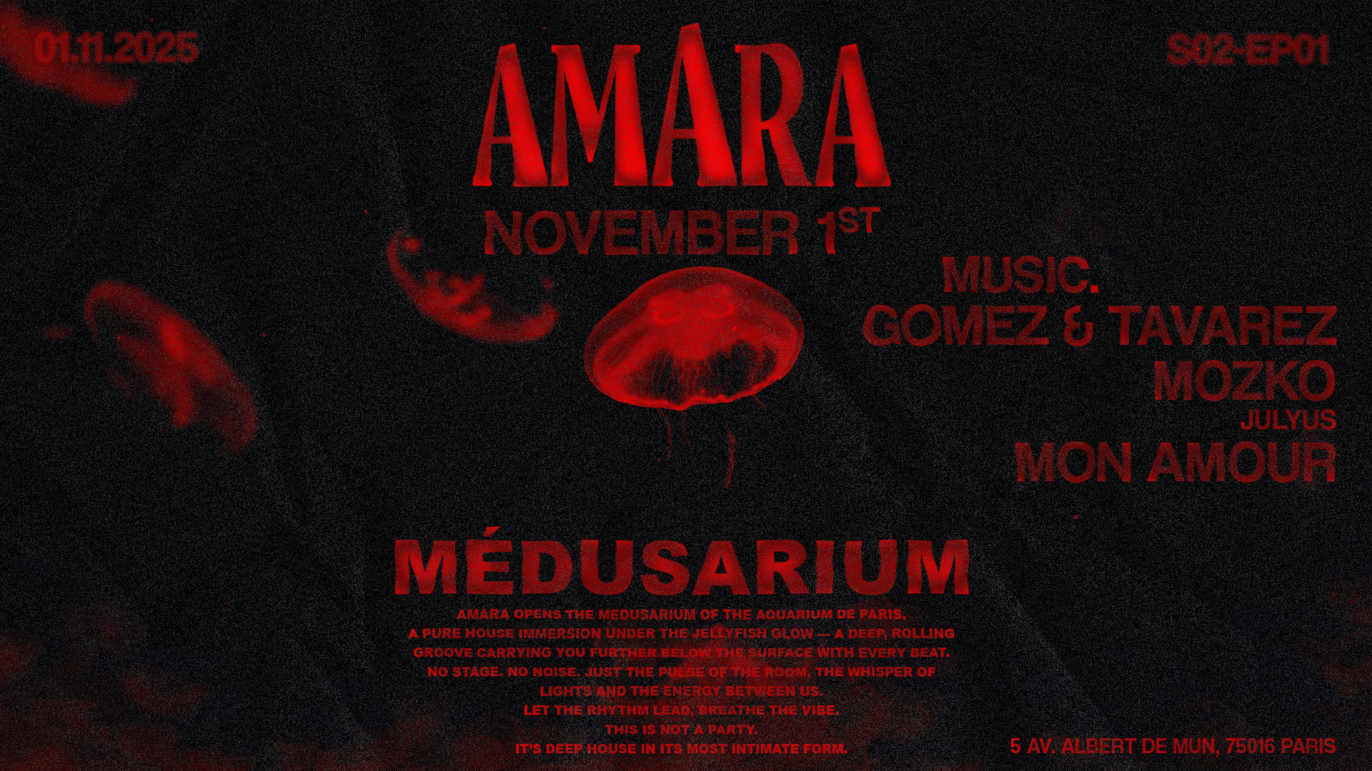 Amara – 1er Novembre | @Medusarium Cover