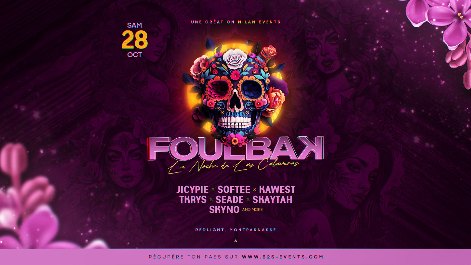Foulbak - La Noche De Las Calaveras Cover