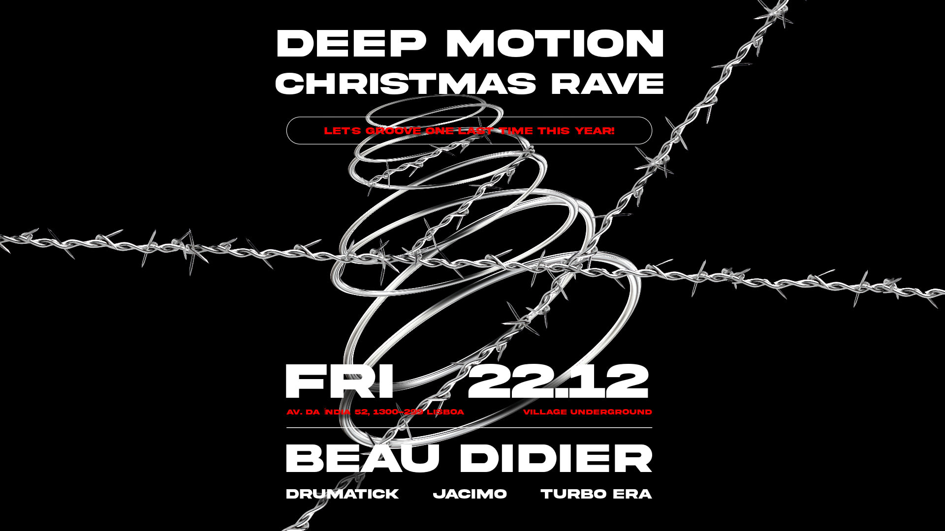 Deep Motiøn - Christmas Rave Cover